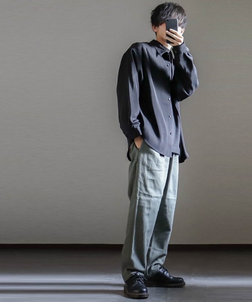 Ritzy(リッツィー)の「ツイルシェフパンツ レディース メンズ(その他パンツ・メンズ・ホワイト/ベージュ/カーキ/ブラック/キナリ/ブラウン/ベージュ系その他/エメラルド・SMALL/LARGE/X-LARGE/MEDIUM)」の10枚目の写真