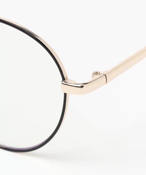 studio CLIP（スタディオクリップ）の「メタルボストン伊達メガネ（メガネ・レディース・ブラック/その他1/その他2・FREE）」の11枚目の写真