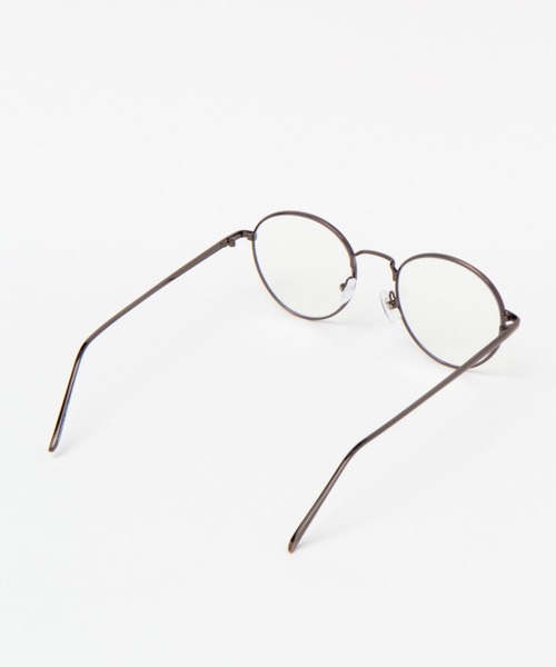 studio CLIP（スタディオクリップ）の「メタルボストン伊達メガネ（メガネ・レディース・ブラック/その他1/その他2・FREE）」の8枚目の写真