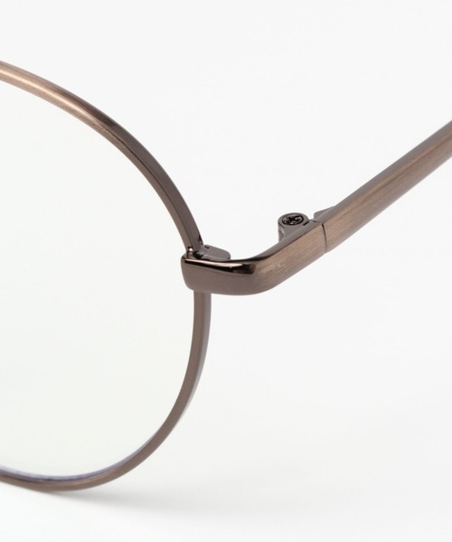 studio CLIP（スタディオクリップ）の「メタルボストン伊達メガネ（メガネ・レディース・ブラック/その他1/その他2・FREE）」の6枚目の写真