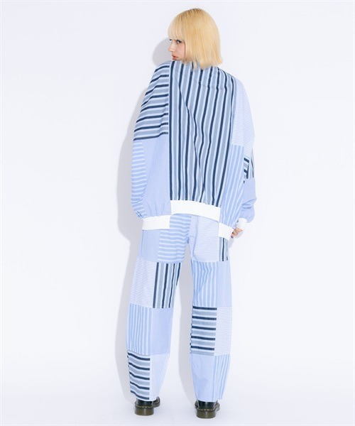 Candy Stripper（キャンディストリッパー）の「CND JUMBLE STRIPE パンツ（その他パンツ・レディース・ブラック/ブルー・2）」の18枚目の写真