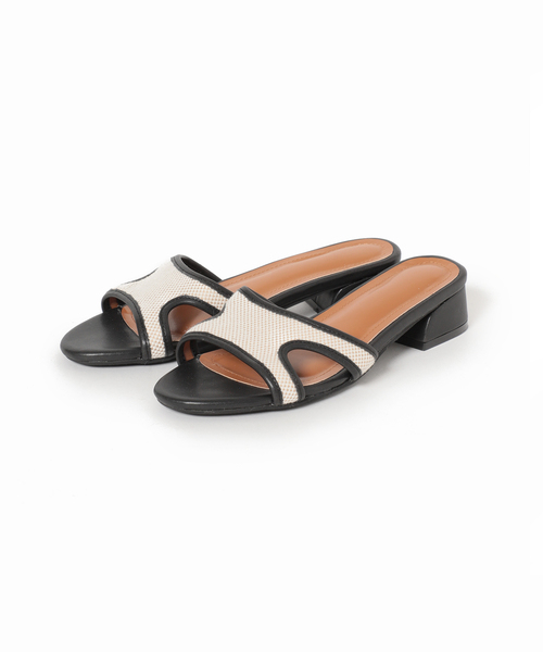 B.C STOCK(ベーセーストック)の「Fabric sandals(サンダル・レディース・ブラック/ベージュ・SMALL/MEDIUM/LARGE)」の9枚目の写真