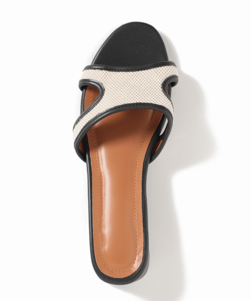 B.C STOCK(ベーセーストック)の「Fabric sandals(サンダル・レディース・ブラック/ベージュ・SMALL/MEDIUM/LARGE)」の14枚目の写真