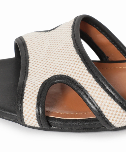 B.C STOCK(ベーセーストック)の「Fabric sandals(サンダル・レディース・ブラック/ベージュ・SMALL/MEDIUM/LARGE)」の17枚目の写真