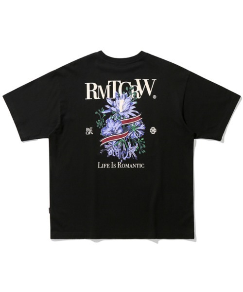 ROMANTIC CROWNのFLOWER RIBBON SWEAT SHIRT 全3色 ROMANTIC CROWNのFLOWER RIBBON SWEAT SHIRT 全3色