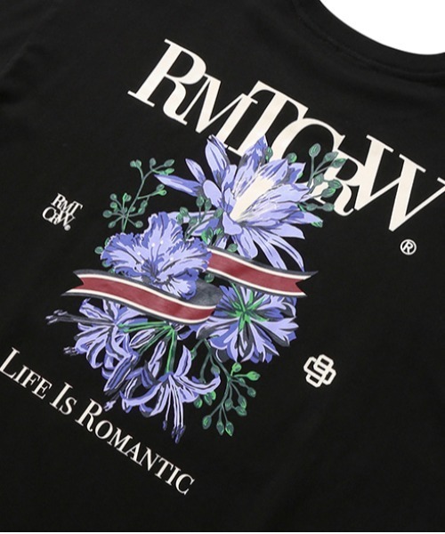 ROMANTIC CROWN】FLOWER RIBBON TEE / ロマンティッククラウン