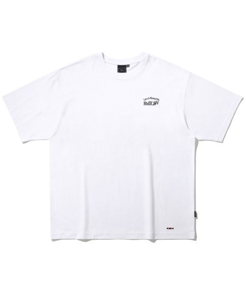 ROMANTIC CROWN(ロマンティッククラウン)の「【ROMANTIC CROWN】FLOWER RIBBON TEE / ロマンティッククラウン フラワー リボン グラフィック Tシャツ(Tシャツ/カットソー・メンズ・グリーン/ホワイト/ブラック・X-LARGE/SMALL/LARGE/MEDIUM)」の9枚目の写真
