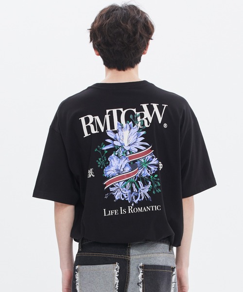 【ROMANTIC CROWN】24SS★ボリューム ゴサンダークラウドTシャツ サンダークラウドTシャツ - ROMANTIC CROWN | 60% - アジア