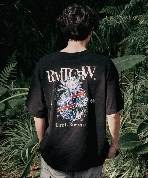 ROMANTIC CROWN】FLOWER RIBBON TEE / ロマンティッククラウン