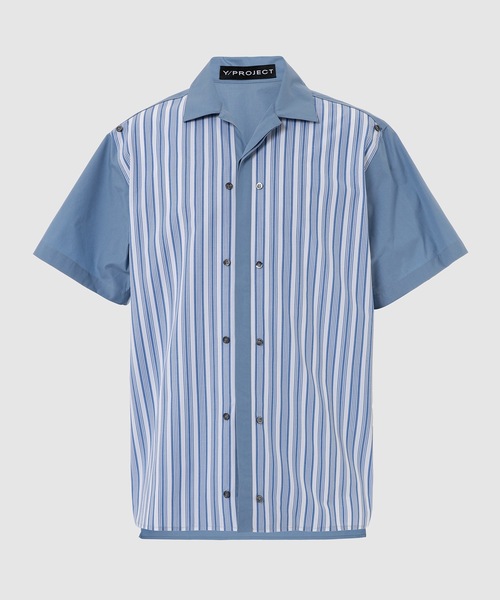 Y/Project（ワイプロジェクト）の「BUTTON PANEL BOWLING SHIRT（シャツ/ブラウス・メンズ・ブルー系その他・M/L）」の2枚目の写真