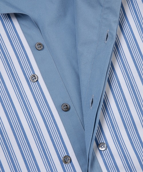 Y/Project（ワイプロジェクト）の「BUTTON PANEL BOWLING SHIRT（シャツ/ブラウス・メンズ・ブルー系その他・M/L）」の5枚目の写真