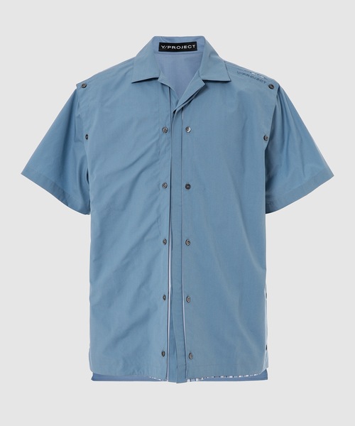 Y/Project（ワイプロジェクト）の「BUTTON PANEL BOWLING SHIRT（シャツ/ブラウス・メンズ・ブルー系その他・M/L）」の8枚目の写真