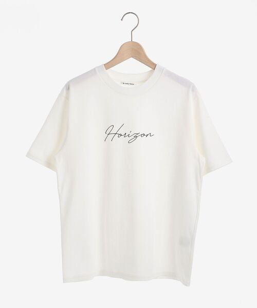 le.coeur blanc(ルクールブラン)の「Horizon Tシャツ(Tシャツ/カットソー・レディース・ネイビー/オフホワイト/ラベンダー・38)」の22枚目の写真