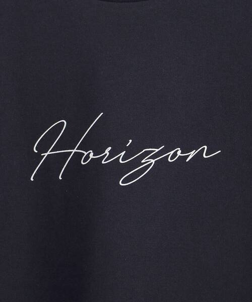 le.coeur blanc(ルクールブラン)の「Horizon Tシャツ(Tシャツ/カットソー・レディース・ネイビー/オフホワイト/ラベンダー・38)」の13枚目の写真