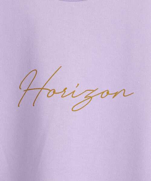 le.coeur blanc(ルクールブラン)の「Horizon Tシャツ(Tシャツ/カットソー・レディース・ネイビー/オフホワイト/ラベンダー・38)」の8枚目の写真