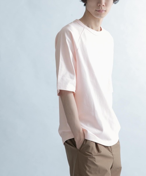 FORK&SPOON（フォークアンドスプーン）の「FORK&SPOON　ラグランスリーブTシャツ（Tシャツ/カットソー・メンズ・ネイビー/ピンク系その他・4/5）」の13枚目の写真