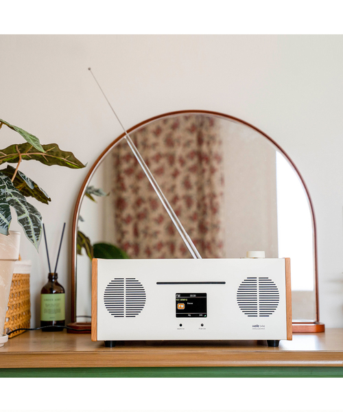 journal standard Furniture (ジャーナルスタンダードファニチャー)の「★Welle All in One W401D Bluetooth スピーカーオーディオ プレイヤー(スピーカー・レディース・チャコールグレー/ホワイト・FREE)」の6枚目の写真