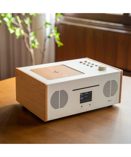 journal standard Furniture (ジャーナルスタンダードファニチャー)の「★Welle All in One W401D Bluetooth スピーカーオーディオ プレイヤー(スピーカー・レディース・チャコールグレー/ホワイト・FREE)」の9枚目の写真