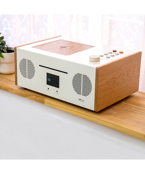 journal standard Furniture (ジャーナルスタンダードファニチャー)の「★Welle All in One W401D Bluetooth スピーカーオーディオ プレイヤー(スピーカー・レディース・チャコールグレー/ホワイト・FREE)」の11枚目の写真