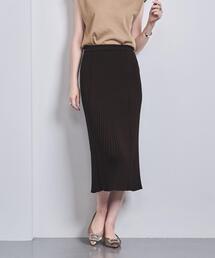 UNITED ARROWS | C/P フィット リブニット スカート(スカート)