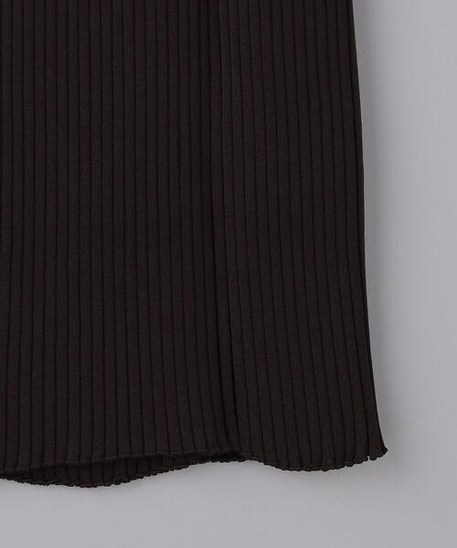 UNITED ARROWS（ユナイテッドアローズ）の「C/P フィット リブニット スカート（スカート・レディース・ネイビー/ダークブラウン・FREE）」の17枚目の写真