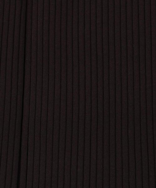 UNITED ARROWS（ユナイテッドアローズ）の「C/P フィット リブニット スカート（スカート・レディース・ネイビー/ダークブラウン・FREE）」の18枚目の写真