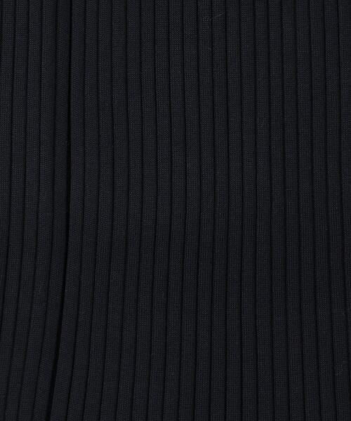 UNITED ARROWS（ユナイテッドアローズ）の「C/P フィット リブニット スカート（スカート・レディース・ネイビー/ダークブラウン・FREE）」の20枚目の写真