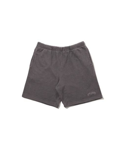 APPLEBUM（アップルバム）の「Vintage Overdye Sweat Short Pants（スウェットパンツ・メンズ・アッシュグレー/ブルー系その他/スモークピンク/モカ・MEDIUM/LARGE/X-LARGE/XX-LARGE）」の2枚目の写真