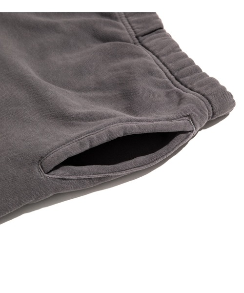 APPLEBUM（アップルバム）の「Vintage Overdye Sweat Short Pants（スウェットパンツ・メンズ・アッシュグレー/ブルー系その他/スモークピンク/モカ・MEDIUM/LARGE/X-LARGE/XX-LARGE）」の9枚目の写真