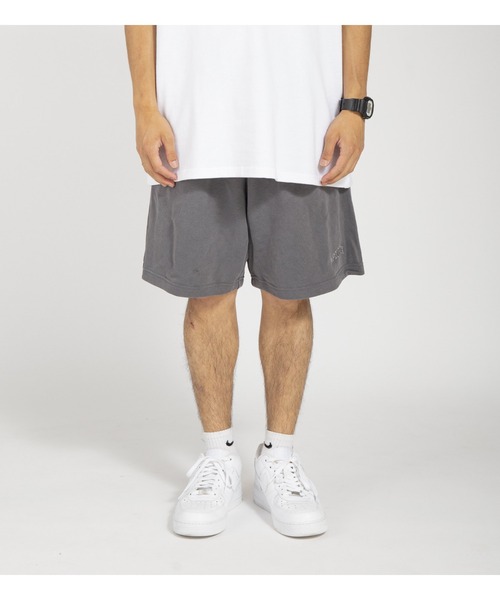 APPLEBUM（アップルバム）の「Vintage Overdye Sweat Short Pants（スウェットパンツ・メンズ・アッシュグレー/ブルー系その他/スモークピンク/モカ・MEDIUM/LARGE/X-LARGE/XX-LARGE）」の11枚目の写真