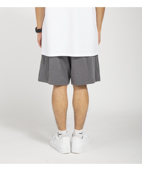 APPLEBUM（アップルバム）の「Vintage Overdye Sweat Short Pants（スウェットパンツ・メンズ・アッシュグレー/ブルー系その他/スモークピンク/モカ・MEDIUM/LARGE/X-LARGE/XX-LARGE）」の13枚目の写真