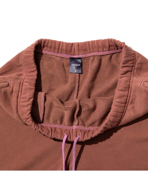 APPLEBUM（アップルバム）の「Vintage Overdye Sweat Short Pants（スウェットパンツ・メンズ・アッシュグレー/ブルー系その他/スモークピンク/モカ・MEDIUM/LARGE/X-LARGE/XX-LARGE）」の17枚目の写真