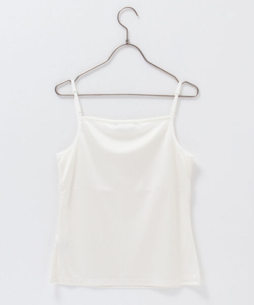 NOLLEY’S Sophi（ノーリーズソフィ）の「アジャスター付サテンスムースキャミソール（キャミソール・レディース・ブラック/アイボリー/グレイッシュベージュ・38/36）」の7枚目の写真