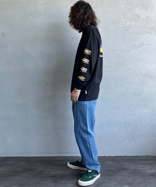 BEN DAVIS（ベンデイビス）の「[BEN DAVIS/ベンデイビス] アイキャッチオーバルバックロゴ ロングスリーブTシャツ（Tシャツ/カットソー・レディース・ホワイト/ブルー/ブラック・L/M/XL）」の17枚目の写真