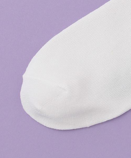 LOVETOXIC（ラブトキシック）の「2本ラインリブクルーソックス（ソックス/靴下・キッズ・ブラック/グリーン/オフホワイト/パープル・FREE）」の10枚目の写真