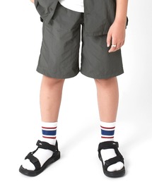 GLAZOS | リップ・ワイドイージーハーフパンツ【セットアップ対応】(その他パンツ)