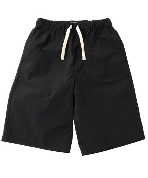 GLAZOS（グラソス）の「リップ・ワイドイージーハーフパンツ【セットアップ対応】（その他パンツ・キッズ・ブラック/グレー・150cm/160cm/170cm/140cm）」の4枚目の写真