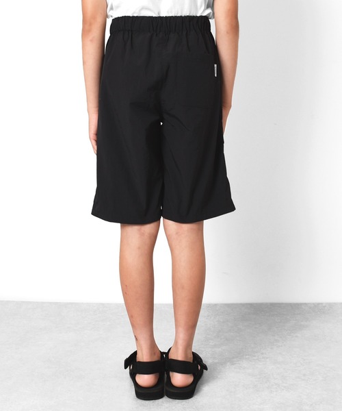 GLAZOS（グラソス）の「リップ・ワイドイージーハーフパンツ【セットアップ対応】（その他パンツ・キッズ・ブラック/グレー・150cm/160cm/170cm/140cm）」の9枚目の写真