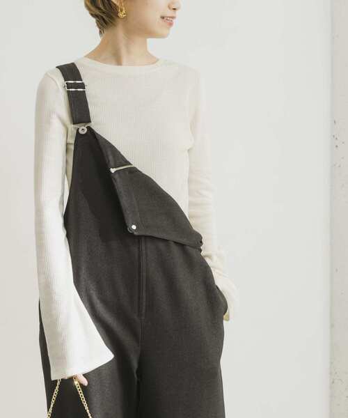 URBAN RESEARCH（アーバンリサーチ）の「前後2WAYフレアスリーブシアーカットソー（Tシャツ/カットソー・レディース・ホワイト/ベージュ/ブルー/ボルドー・FREE）」の7枚目の写真