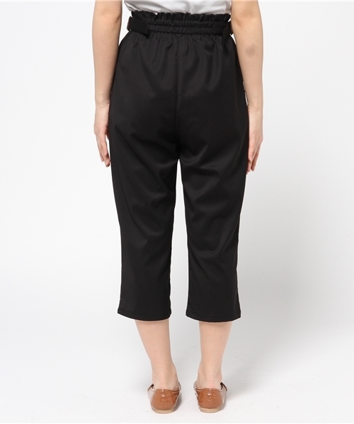 CIAOPANIC（チャオパニック）の「【Ciaopanic】　サイドベルト付サルエルストレートPt（その他パンツ・レディース・ベージュ/ライトグレー/ブラック・FREE）」の6枚目の写真