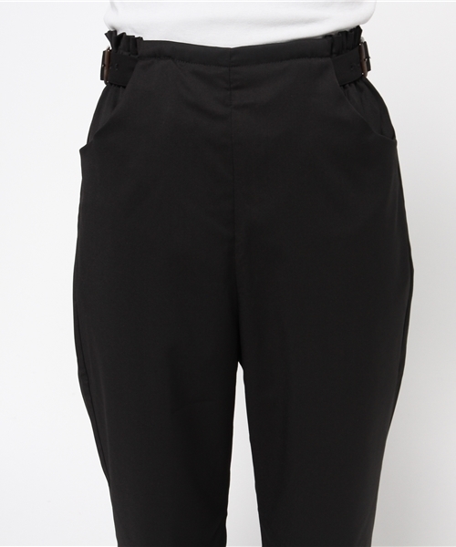 CIAOPANIC（チャオパニック）の「【Ciaopanic】　サイドベルト付サルエルストレートPt（その他パンツ・レディース・ベージュ/ライトグレー/ブラック・FREE）」の7枚目の写真