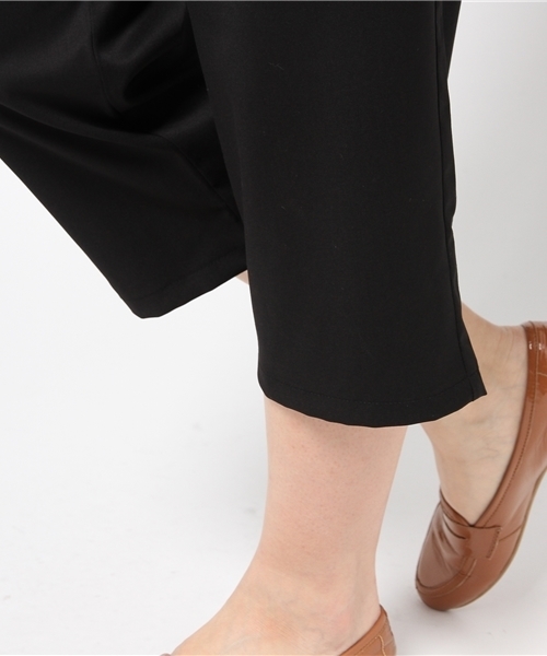 CIAOPANIC（チャオパニック）の「【Ciaopanic】　サイドベルト付サルエルストレートPt（その他パンツ・レディース・ベージュ/ライトグレー/ブラック・FREE）」の10枚目の写真