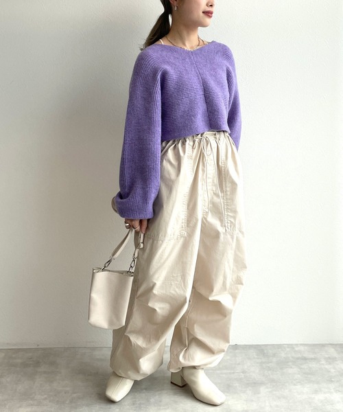 w closet（ダブルクローゼット）の「【2WAY】バッククロスVネック