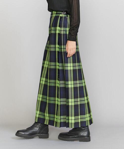 O'NEIL of DUBLIN（オニールオブダブリン）の「＜O'NEIL of DUBLIN＞キルト マキシスカート（スカート・レディース・ネイビー・10）」の8枚目の写真