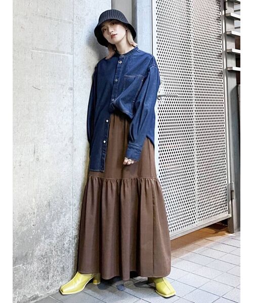 MURUA（ムルーア）の「リブニットベルハット（ハット・レディース・ブラック/モカ・FREE）」の11枚目の写真