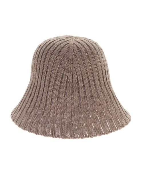 MURUA（ムルーア）の「リブニットベルハット（ハット・レディース・ブラック/モカ・FREE）」の17枚目の写真