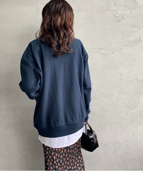 HANES（ヘインズ）の「[HANES/ヘインズ] UNDIES PLUS+ ライトコットン ロング丈Tシャツ（Tシャツ/カットソー・レディース・ホワイト・F）」の8枚目の写真