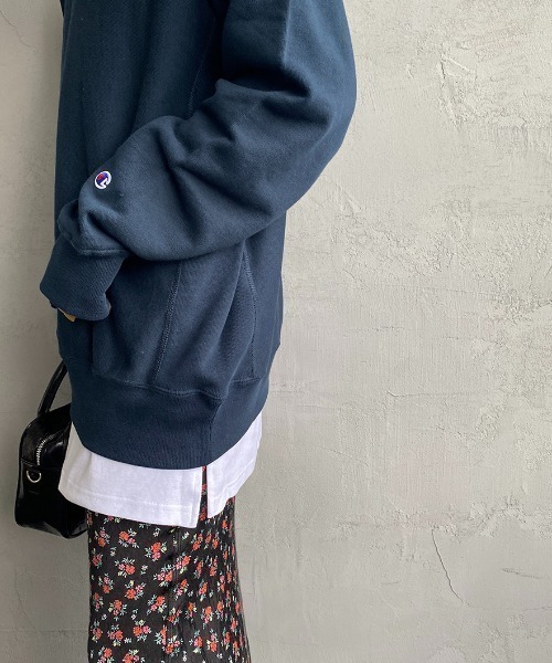 HANES（ヘインズ）の「[HANES/ヘインズ] UNDIES PLUS+ ライトコットン ロング丈Tシャツ（Tシャツ/カットソー・レディース・ホワイト・F）」の15枚目の写真