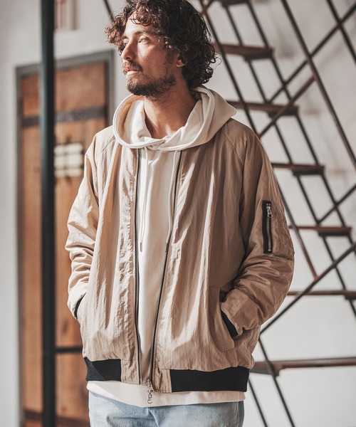FACTOTUM(ファクトタム)の「mj8785- Reversible Specifications Blouson ブルゾン(ブルゾン・メンズ・ベージュ/オリーブ/ブラック・46/48/44)」の4枚目の写真