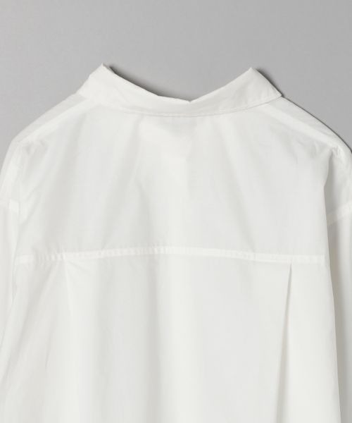 JEANASIS（ジーナシス）の「70コットンショートレギュラーシャツLS/172419（シャツ/ブラウス・レディース・ホワイト/ライトブルー・FREE）」の6枚目の写真